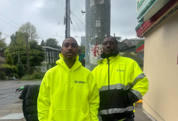 Two Community Passageways Workers