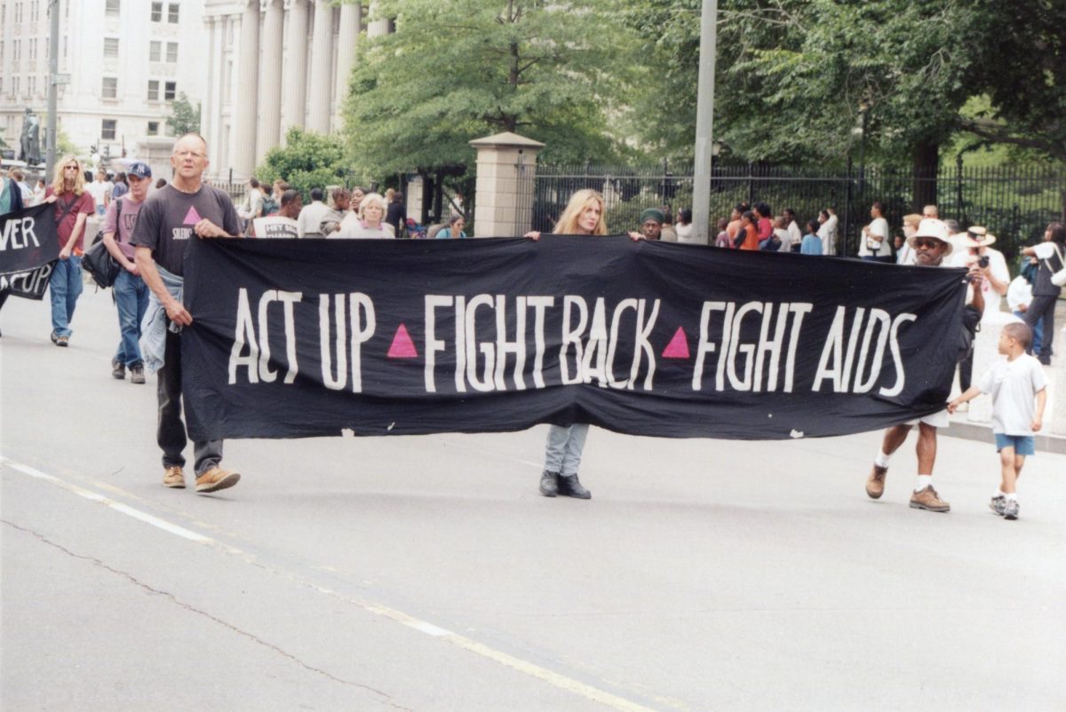 A 1998 funeral procession and protest. Photo by Elvert Barnes Photography.