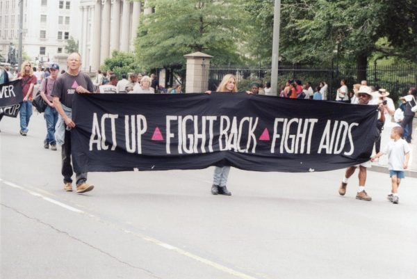 A 1998 funeral procession and protest. Photo by Elvert Barnes Photography.